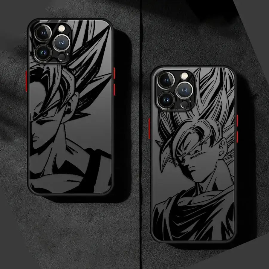 Dragon Ball Goku Phone Case – Shockproof TPU Cover