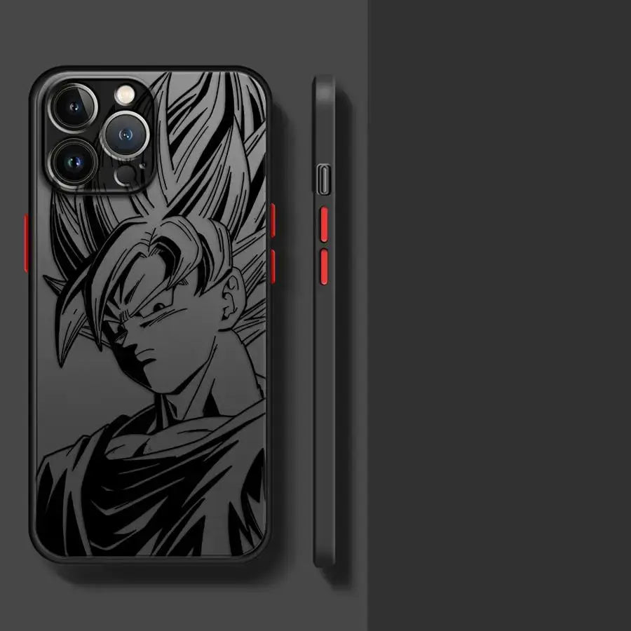 Dragon Ball Goku Phone Case – Shockproof TPU Cover