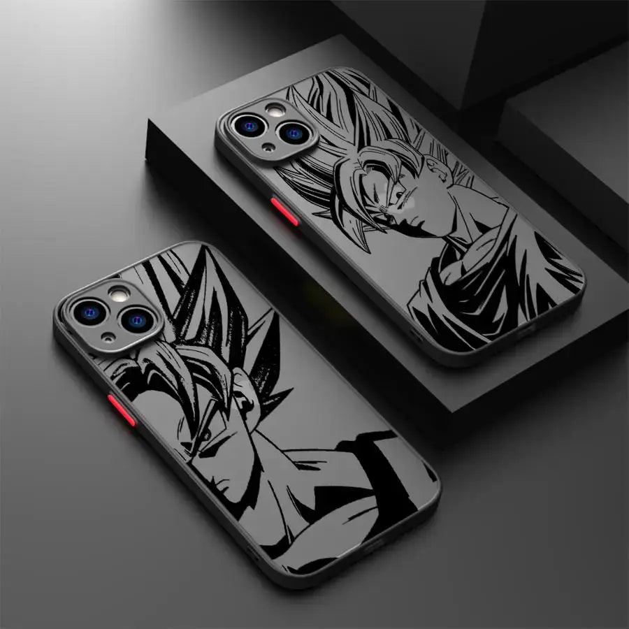 Dragon Ball Goku Phone Case – Shockproof TPU Cover
