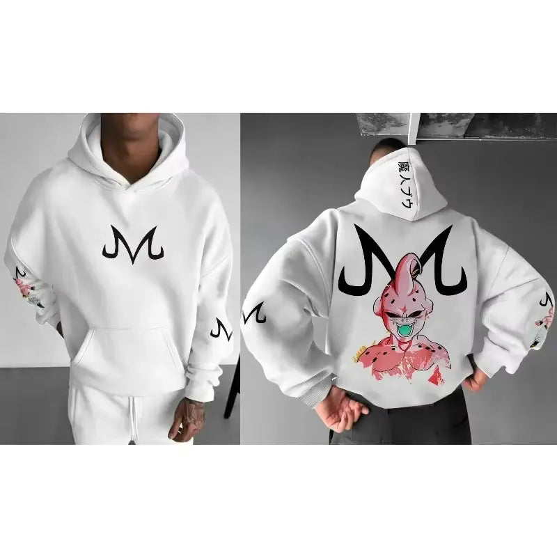 Dragon Ball Majin Buu Hoodie Sweater – Long Sleeve