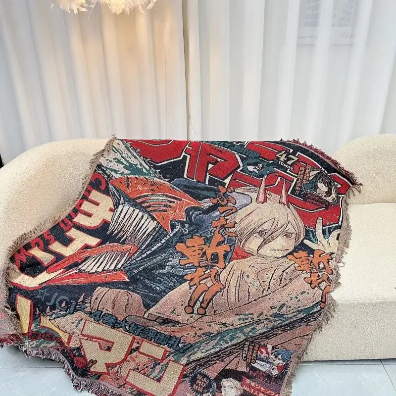 Dragon Ball One Piece Textile Blanket – Cotton Thread