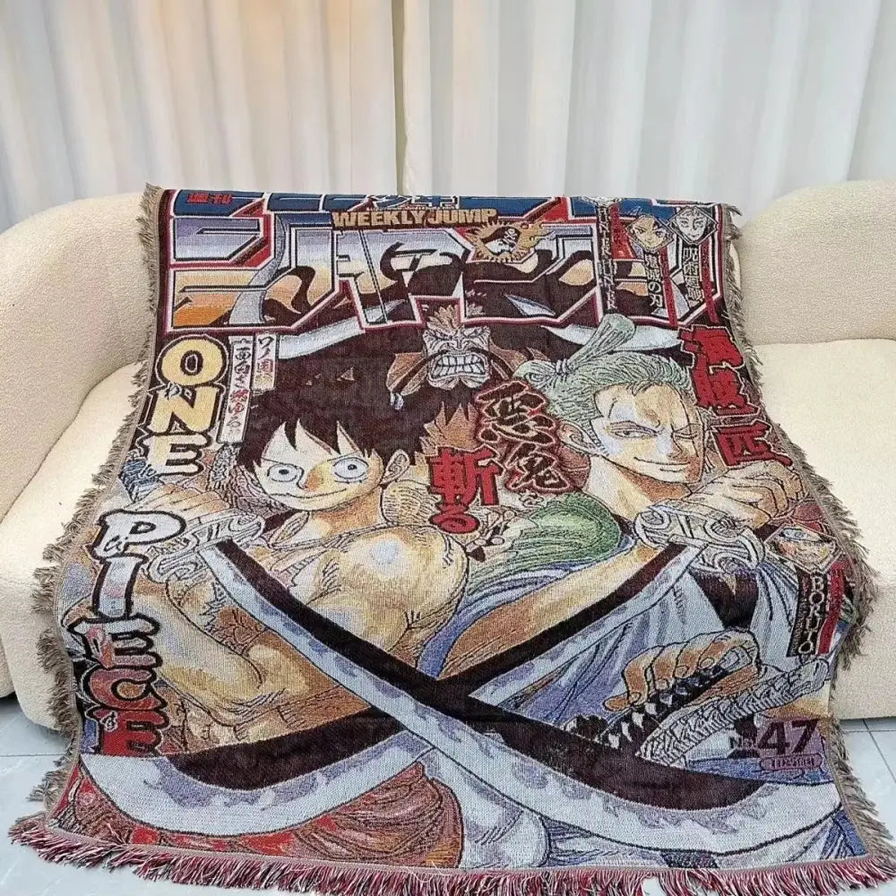 Dragon Ball One Piece Textile Blanket – Cotton Thread