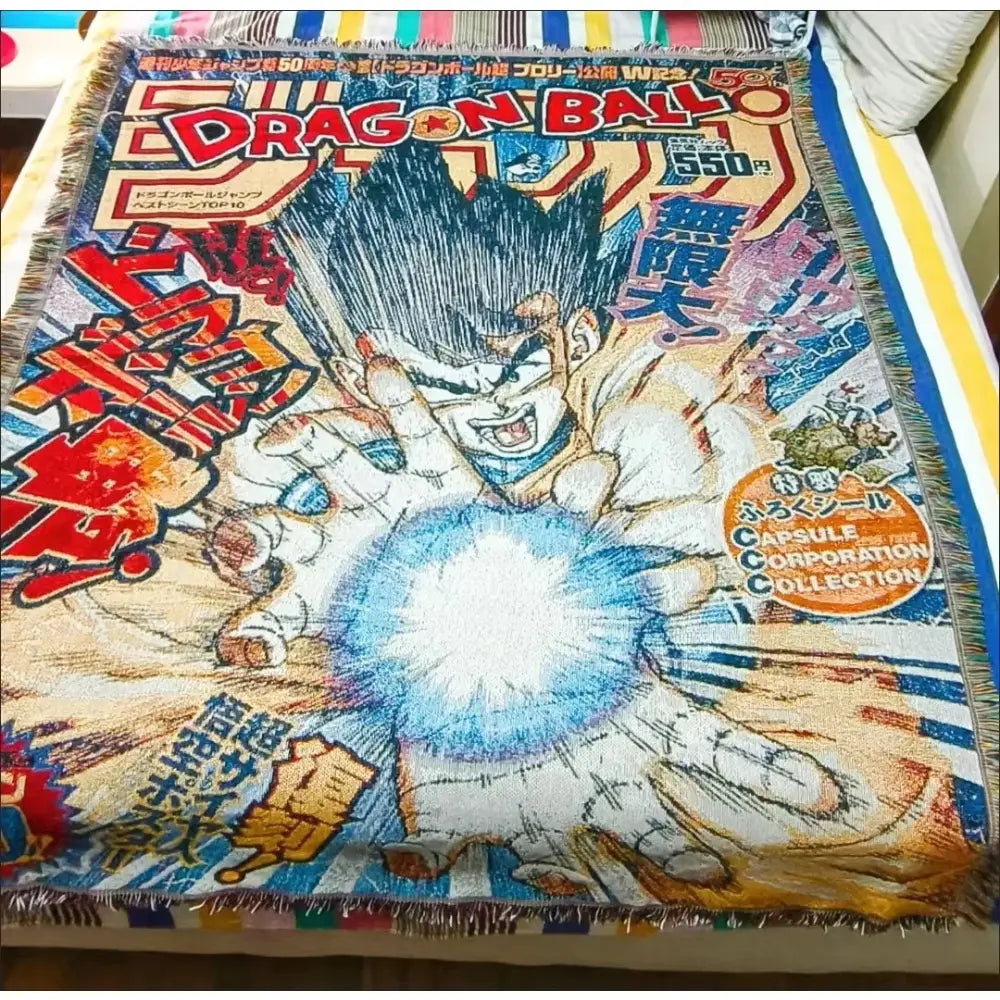 Dragon Ball One Piece Textile Blanket – Cotton Thread