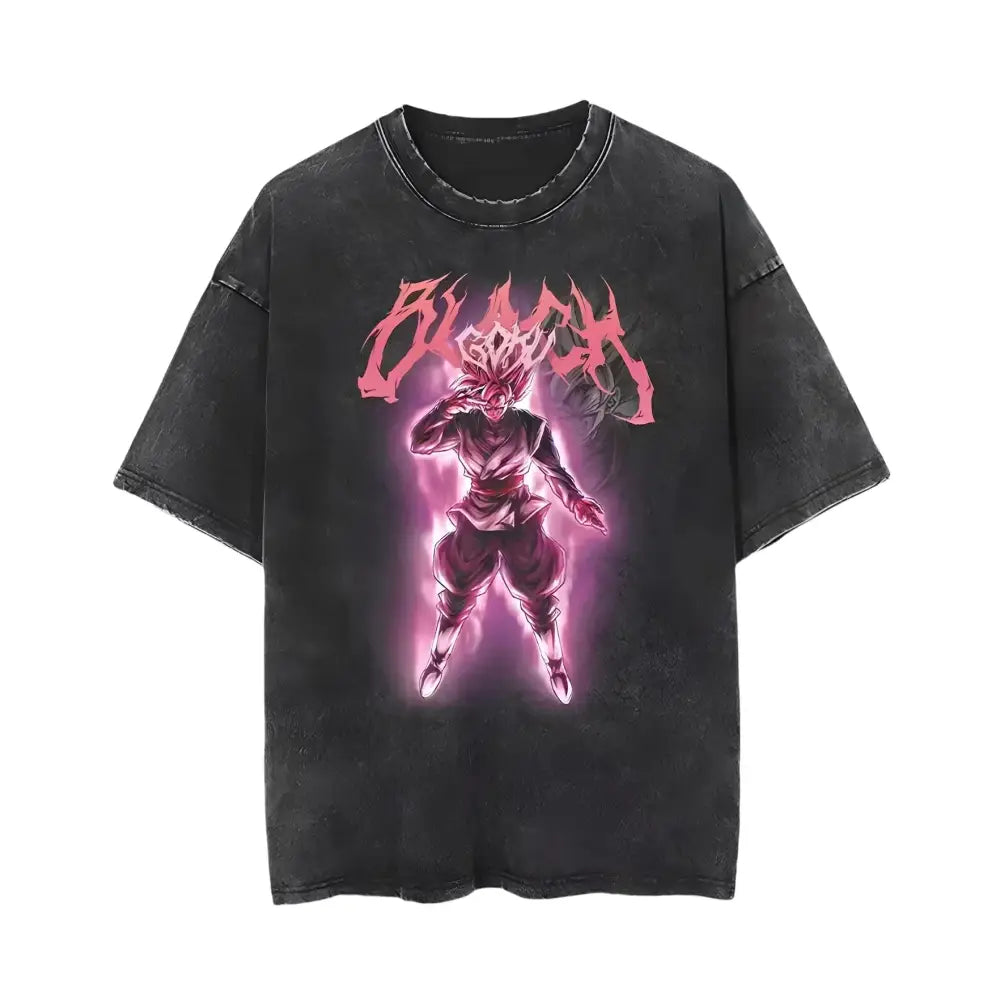 Dragon Ball Z Vegeta Vintage Wash T-Shirt – Loose Fit