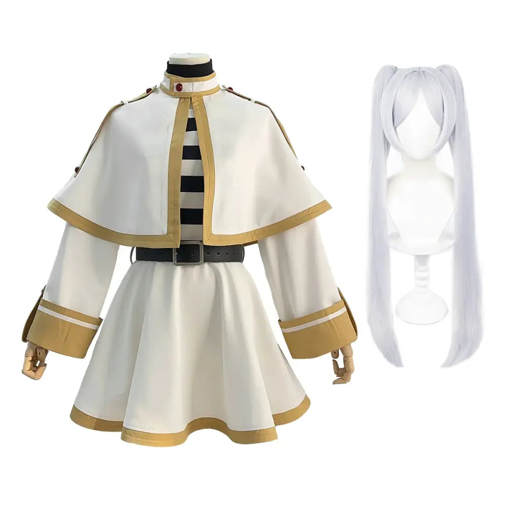 Frieren: Beyond Journey’s End Frieren Cosplay Wig – Grey Ponytail