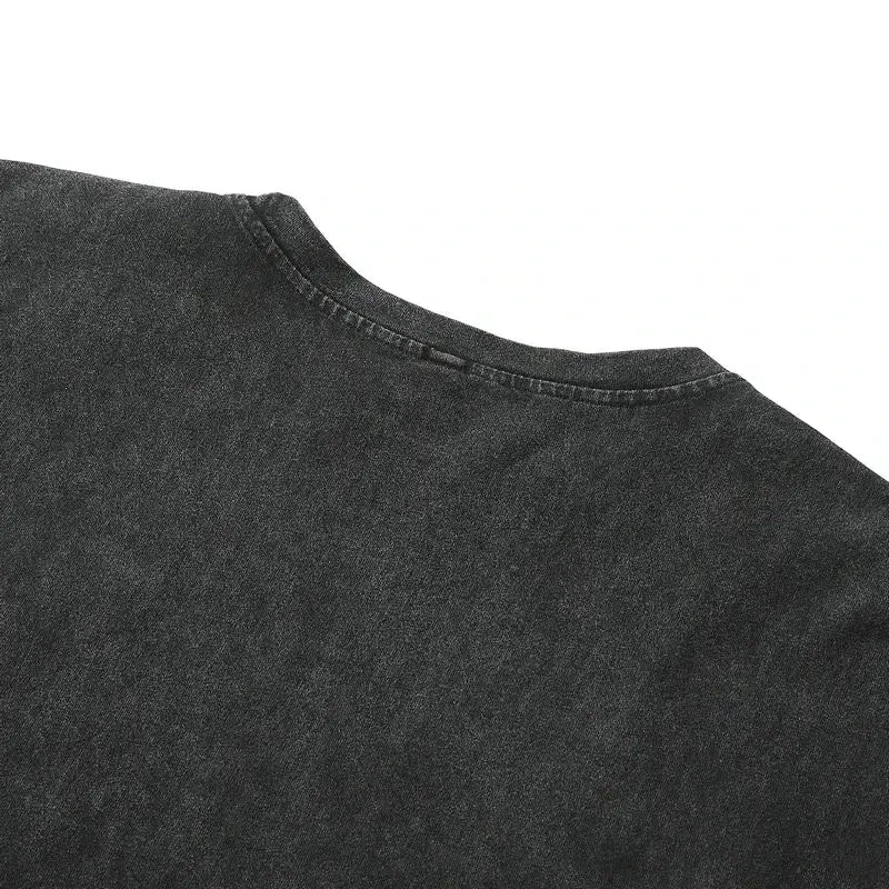 Frieren Frieren Washed T-Shirt – Oversized Cotton Tee