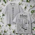 Frieren Frieren Washed T-Shirt – Oversized Cotton Tee