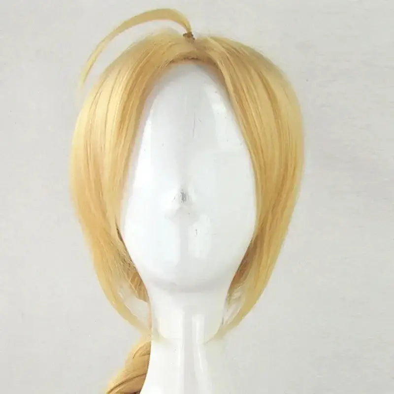 Fullmetal Alchemist Edward Elric Cosplay Wig – 55cm Synthetic Braid