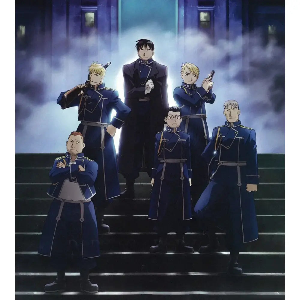 Fullmetal Alchemist Roy Mustang Cosplay Uniform – Men’s Suit