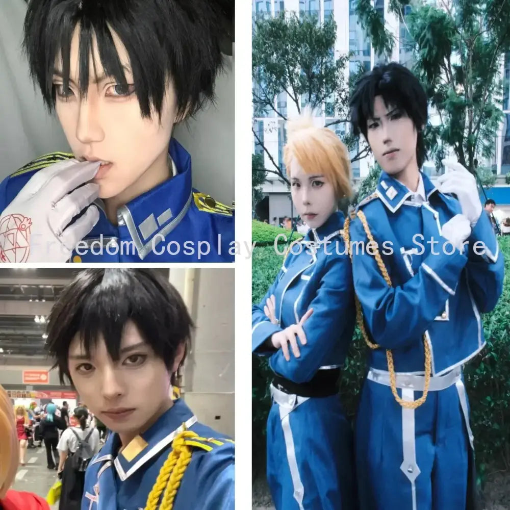 Fullmetal Alchemist Roy Mustang Military Coat – Cosplay Uniform