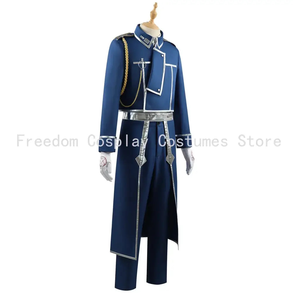 Fullmetal Alchemist Roy Mustang Military Coat – Cosplay Uniform