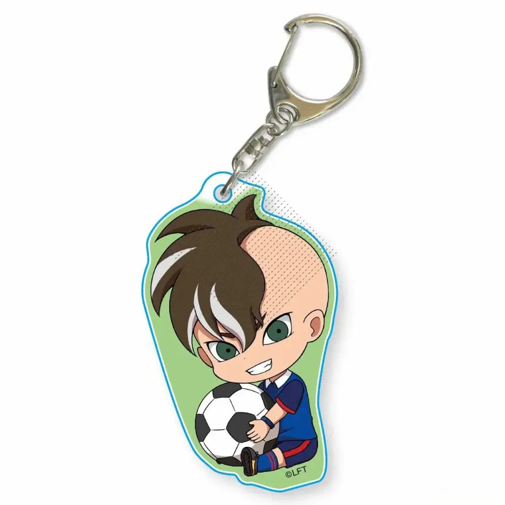 Game INAZUMA ELEVEN 11 Keychain Doll Anime Asuto Inamori Ryohei Haizaki Ichirota Shuya Goenji Acrylic Keyring Pendant for Gift