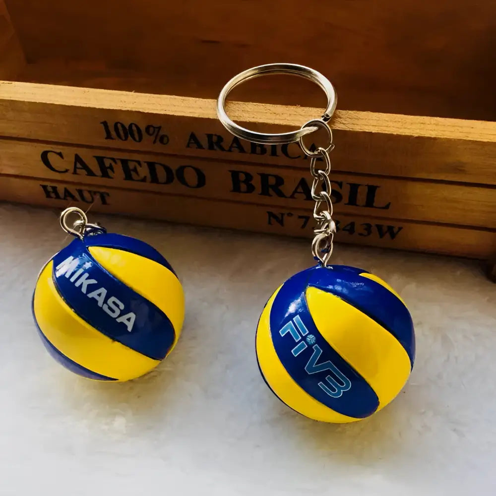 Haikyuu!! Volleyball PVC Keychain – Sport Ball Design