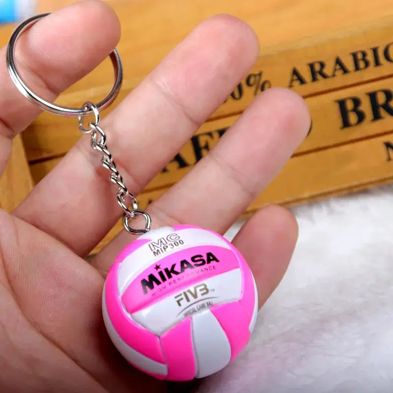 Haikyuu!! Volleyball PVC Keychain – Sport Ball Design