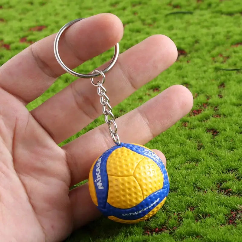 Haikyuu!! Volleyball PVC Keychain – Sport Ball Design