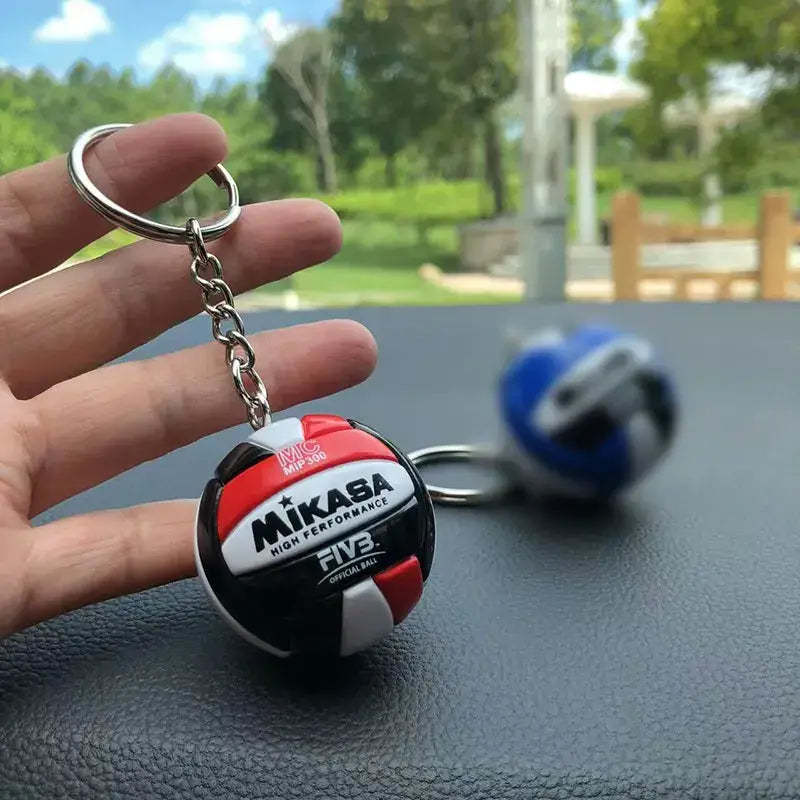 Haikyuu!! Volleyball PVC Keychain – Sport Ball Design