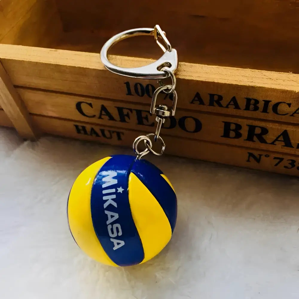 Haikyuu!! Volleyball PVC Keychain – Sport Ball Design