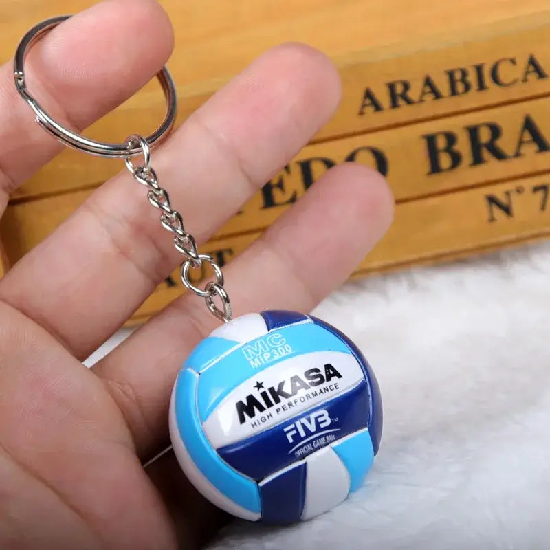 Haikyuu!! Volleyball PVC Keychain – Sport Ball Design