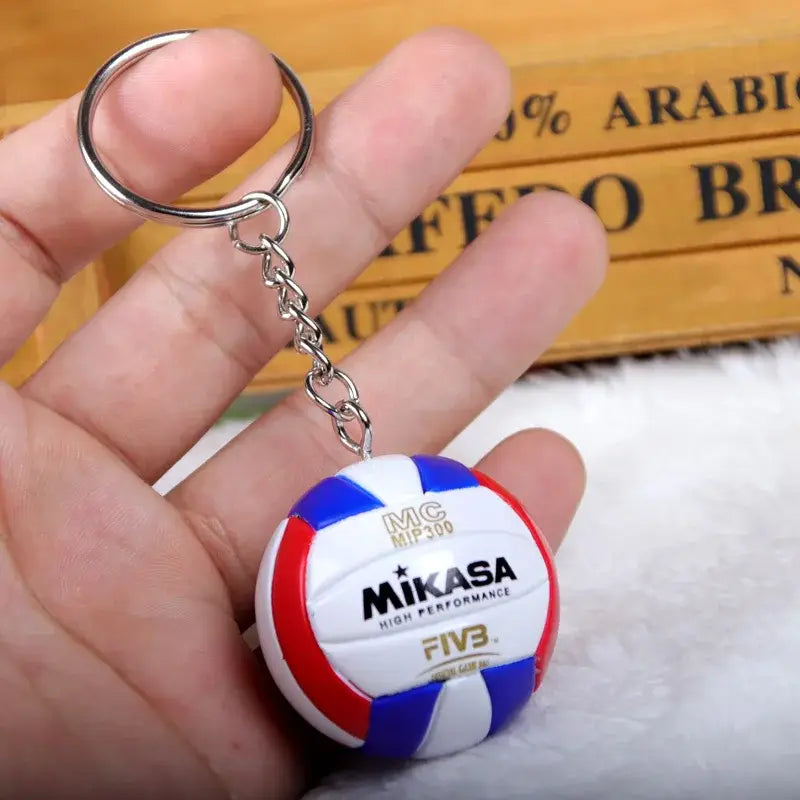 Haikyuu!! Volleyball PVC Keychain – Sport Ball Design