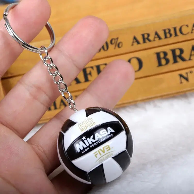 Haikyuu!! Volleyball PVC Keychain – Sport Ball Design