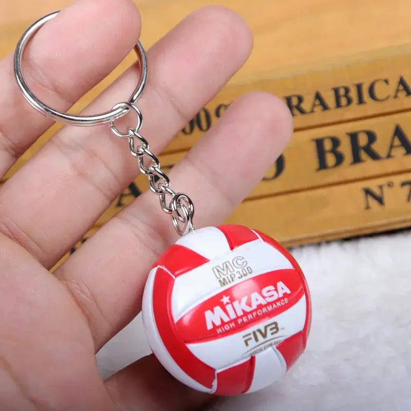 Haikyuu!! Volleyball PVC Keychain – Sport Ball Design