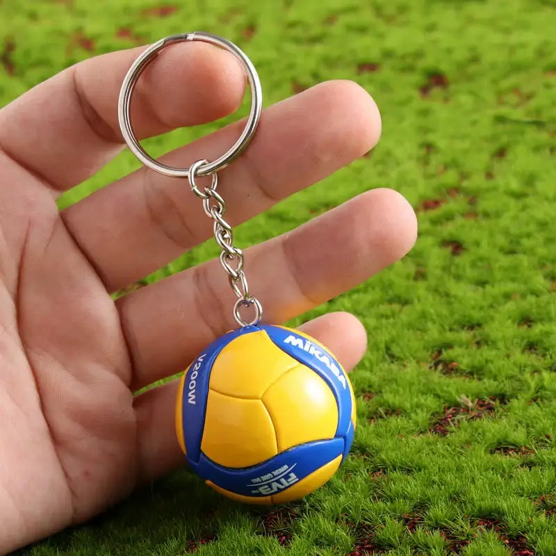 Haikyuu!! Volleyball PVC Keychain – Sport Ball Design