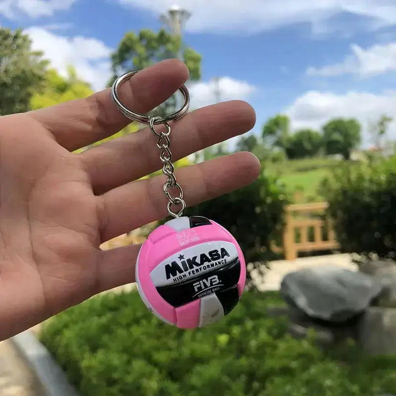 Haikyuu!! Volleyball PVC Keychain – Sport Ball Design