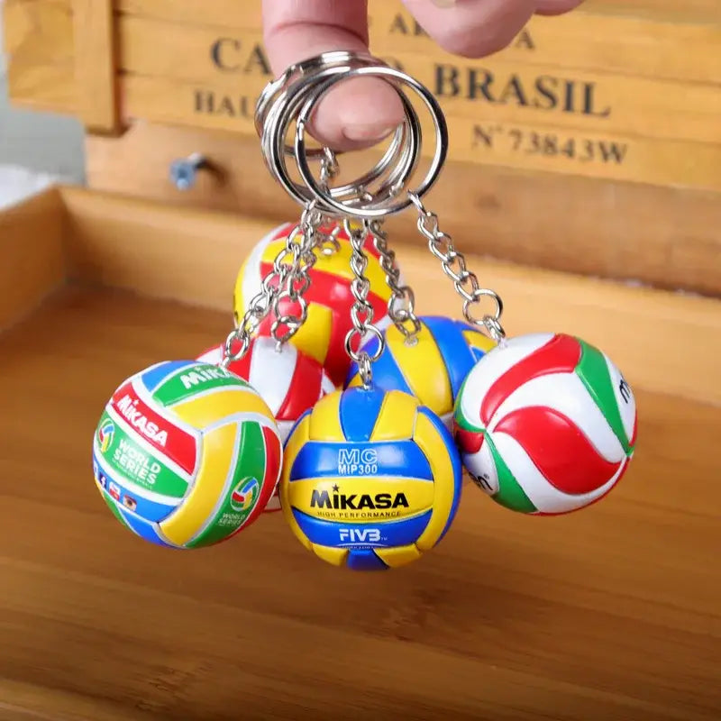 Haikyuu!! Volleyball PVC Keychain – Sport Ball Design