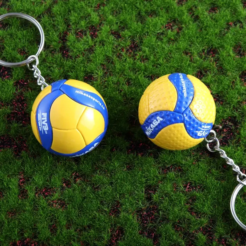 Haikyuu!! Volleyball PVC Keychain – Sport Ball Design