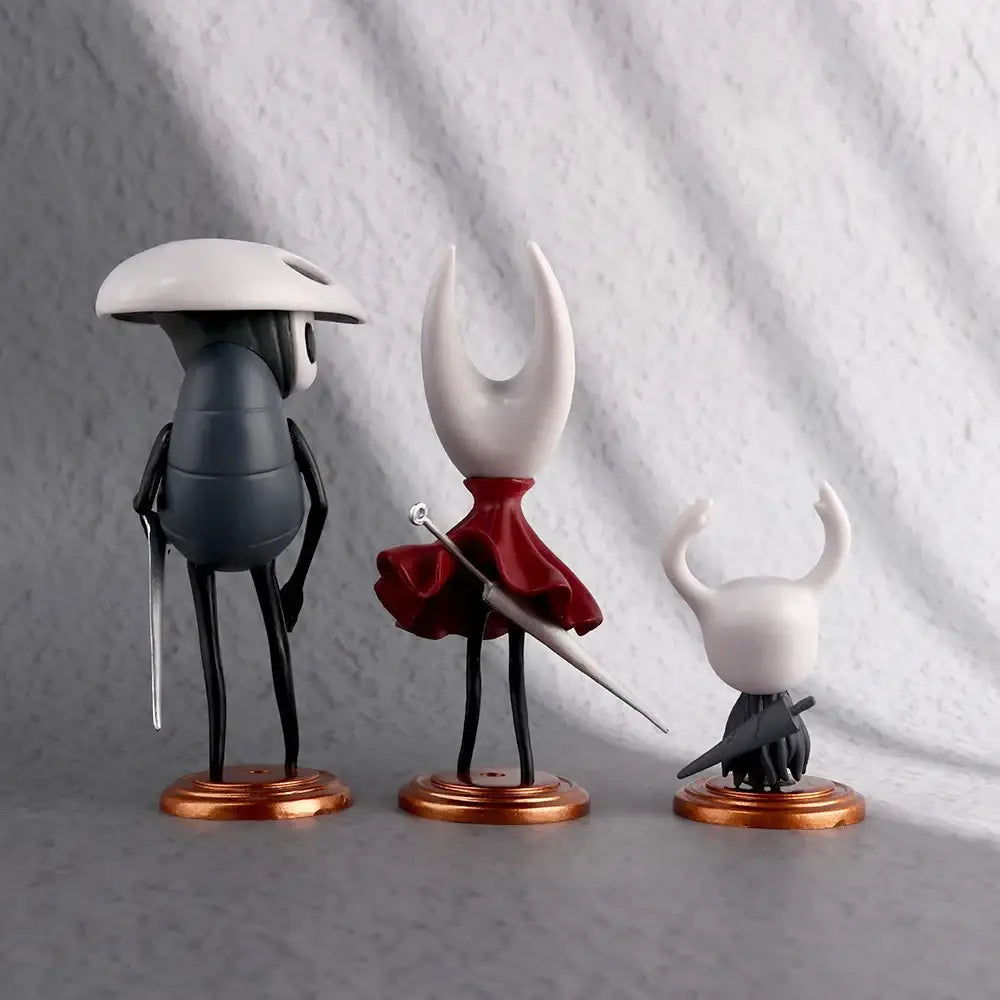 Hollow Knight Knight PVC Figure Set – 3pcs, PVC Statue