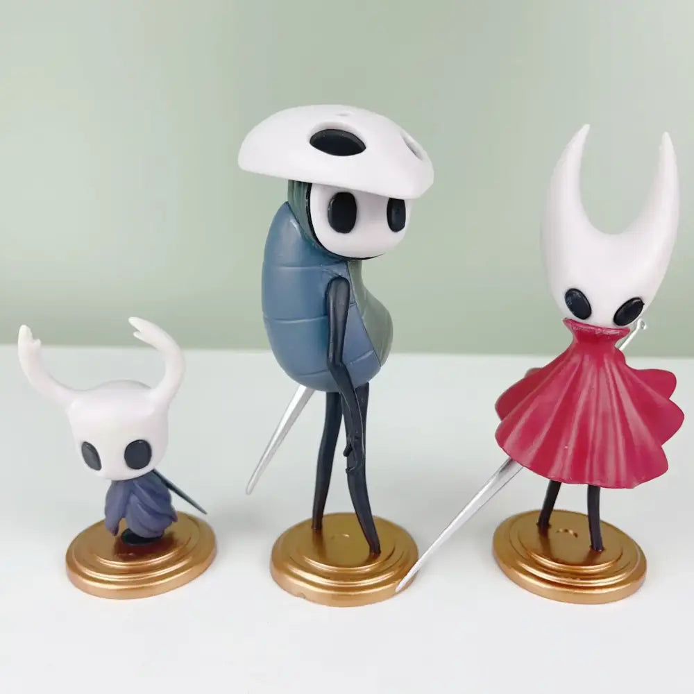 Hollow Knight Knight PVC Figure Set – 3pcs, PVC Statue