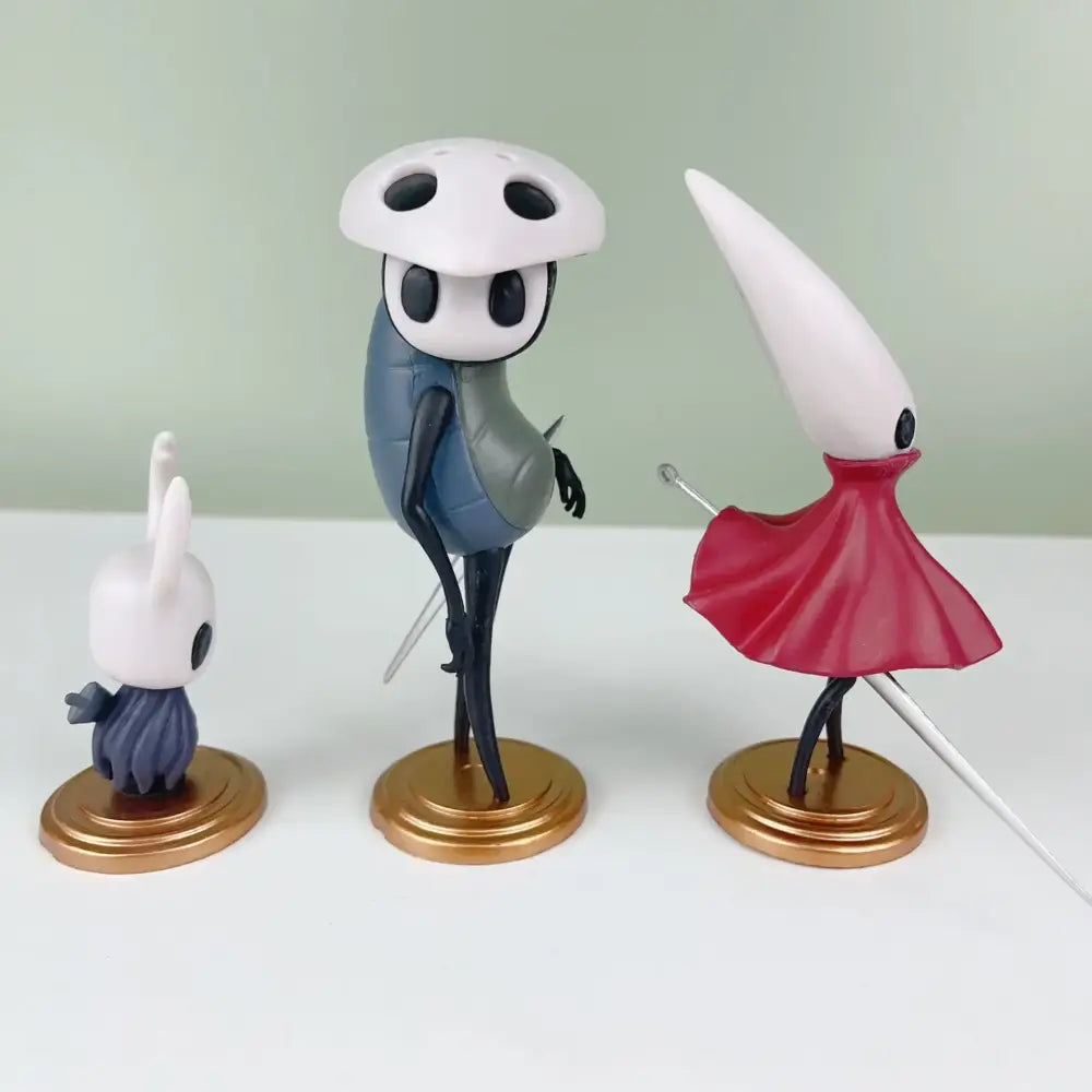 Hollow Knight Knight PVC Figure Set – 3pcs, PVC Statue