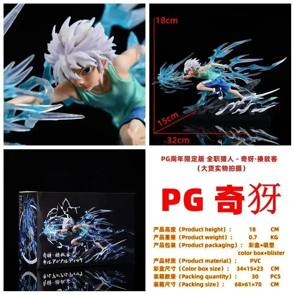 Hunter X Hunter Killua Zoldyck Figure – Handmade Limited Edition
