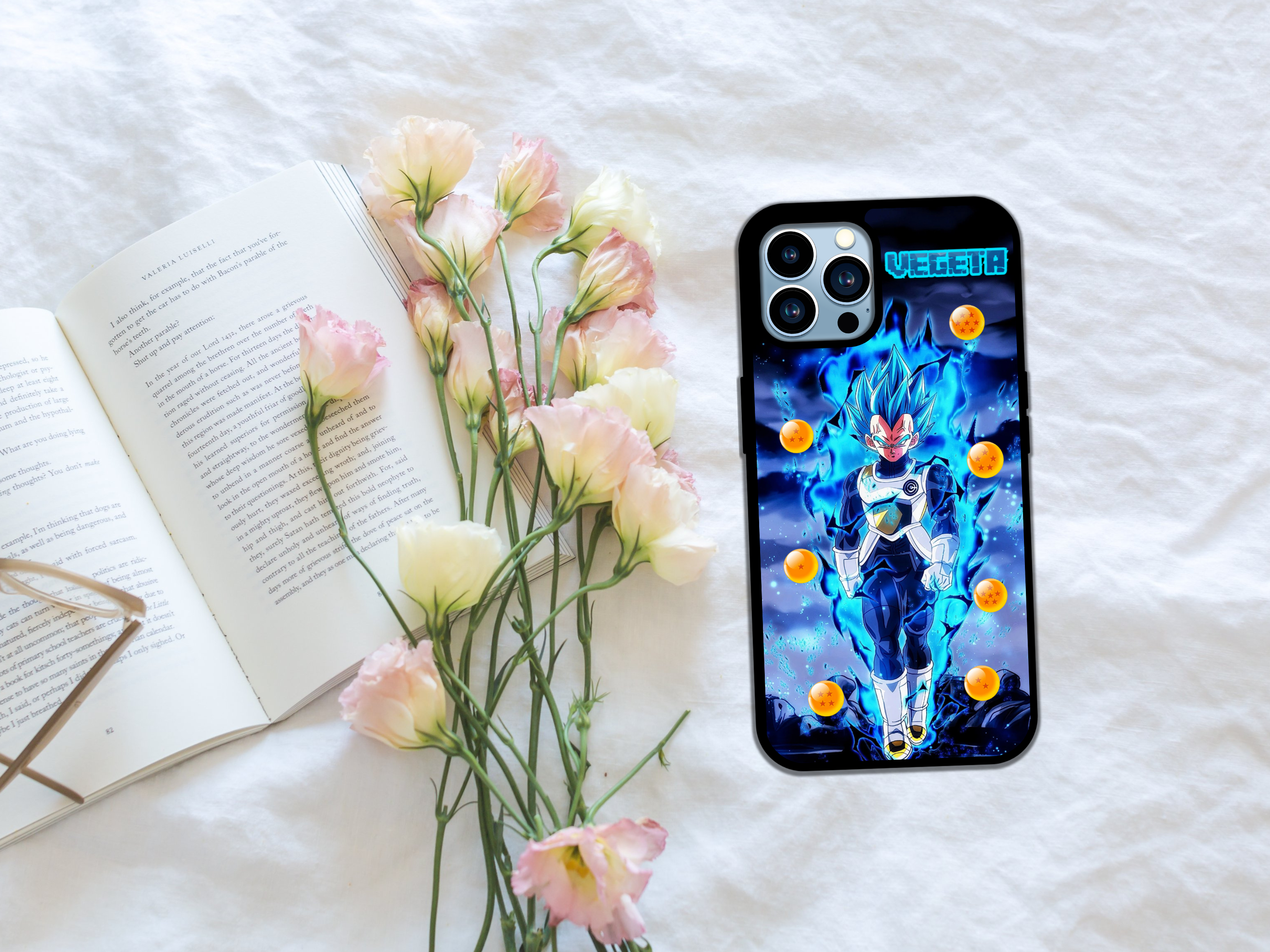 Blue Rival Anime Warrior Phone Case