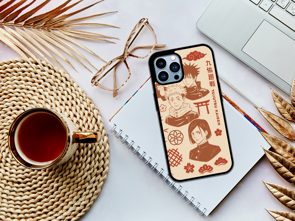 Cursed Energy Anime Phone Case