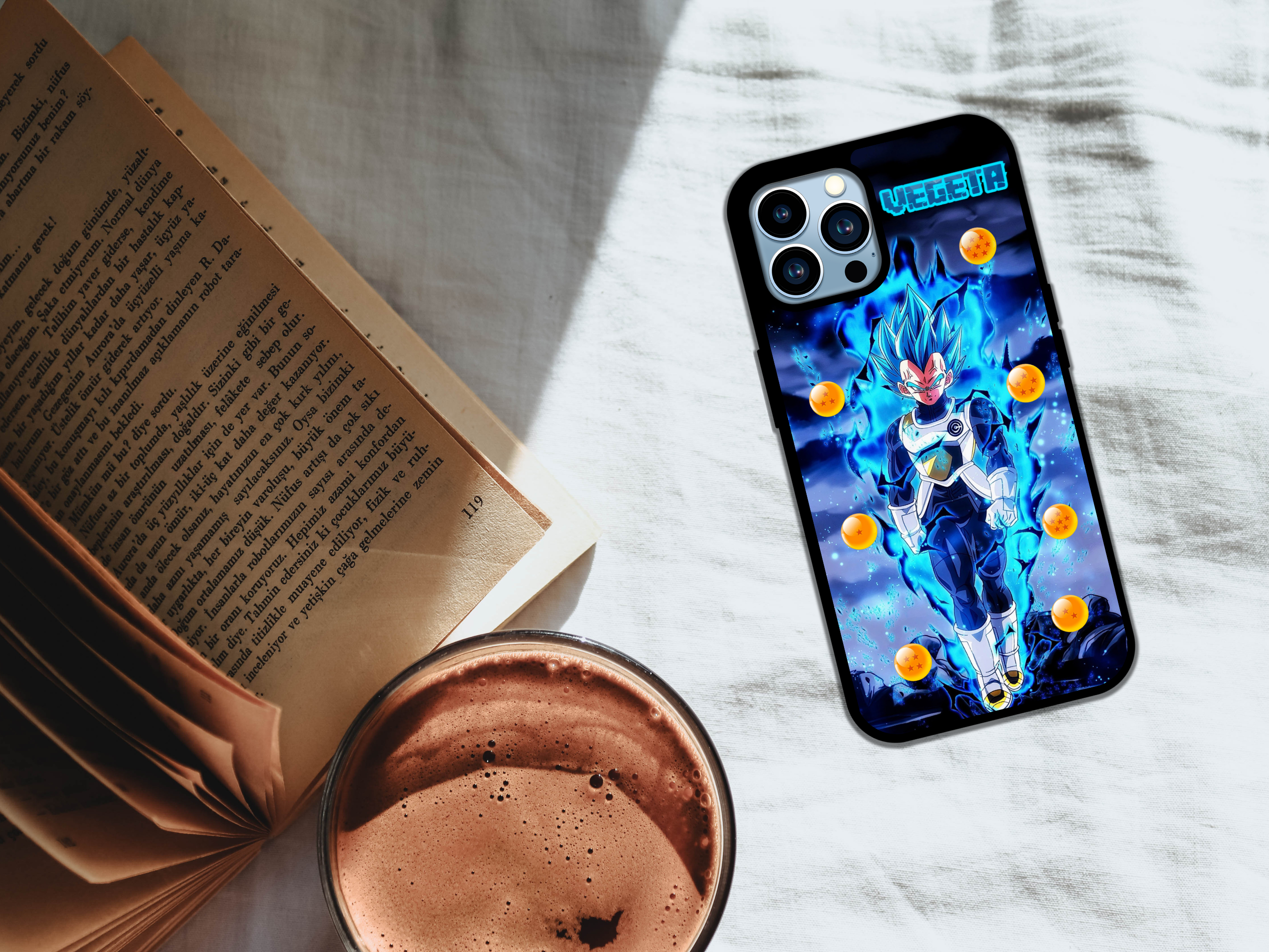 Blue Rival Anime Warrior Phone Case