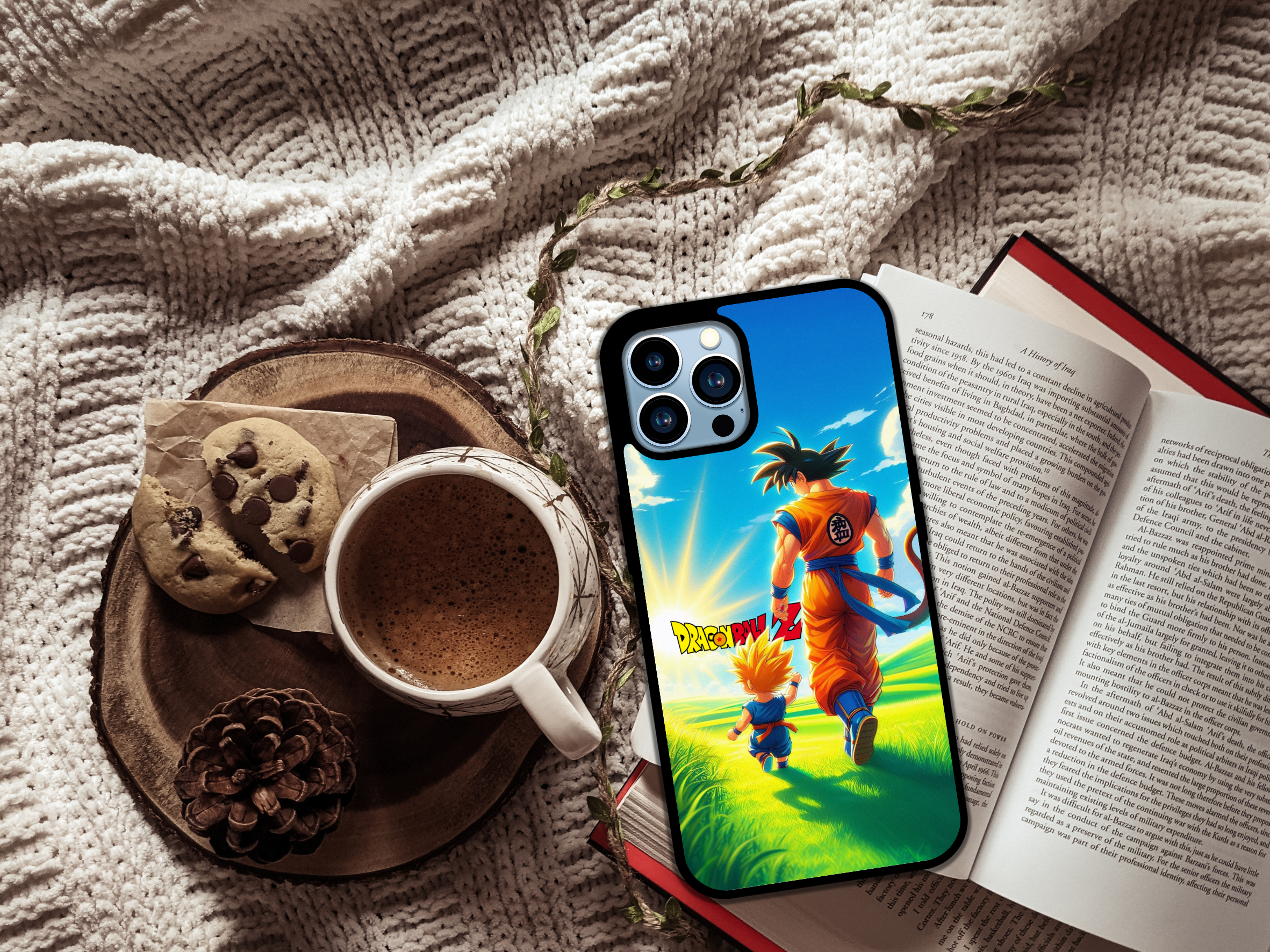 Golden Legacy Anime Warriors Phone Case
