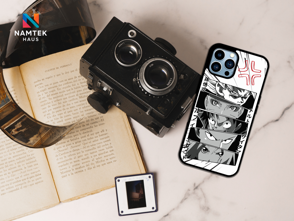 Legendary Anime Heroes Phone Case – Iconic Anime Crossover Design