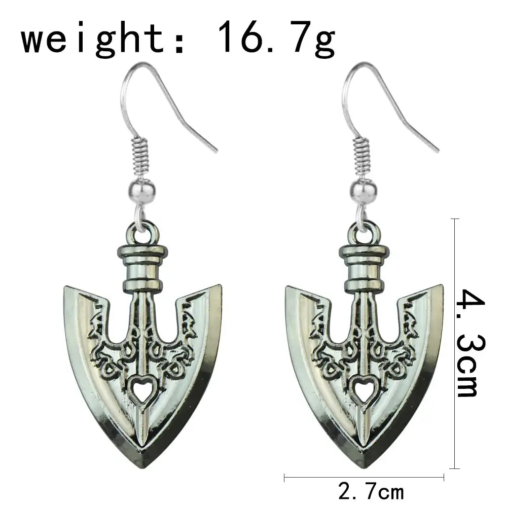 JoJo's Bizarre Adventure JoJo Drop Earrings – Cosplay Jewelry