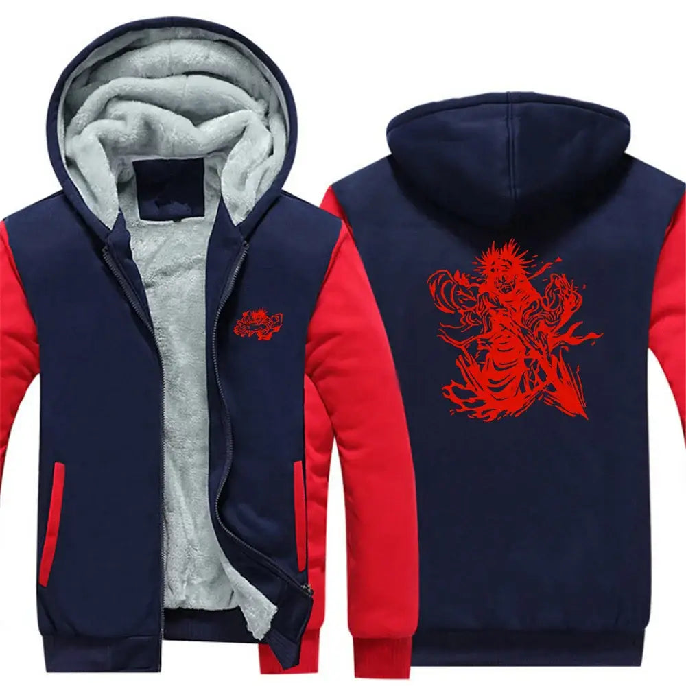 Jujutsu Kaisen Choso Oversized Hoodie – Fleece-Lined