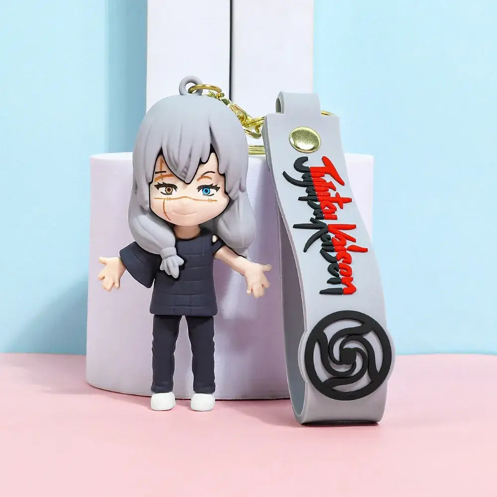 Jujutsu Kaisen Gojo Satoru Plush Keychain – Backpack Charm