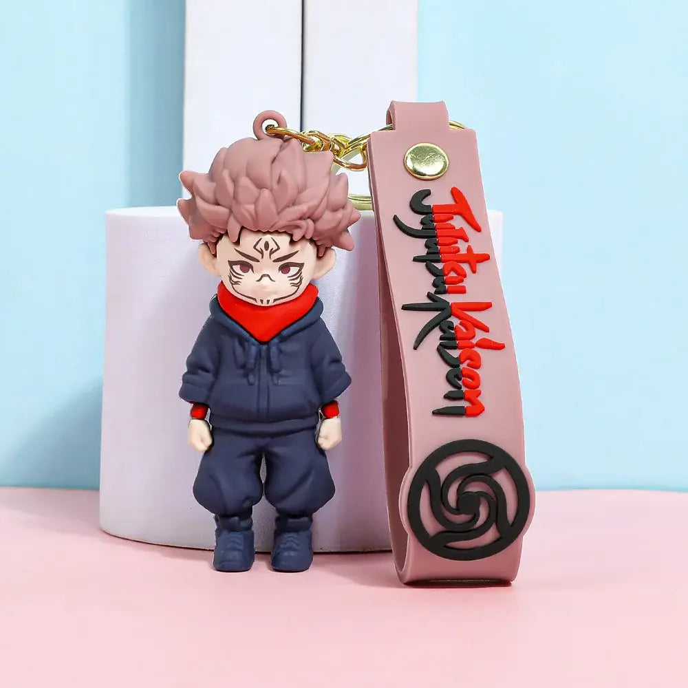 Jujutsu Kaisen Gojo Satoru Plush Keychain – Backpack Charm