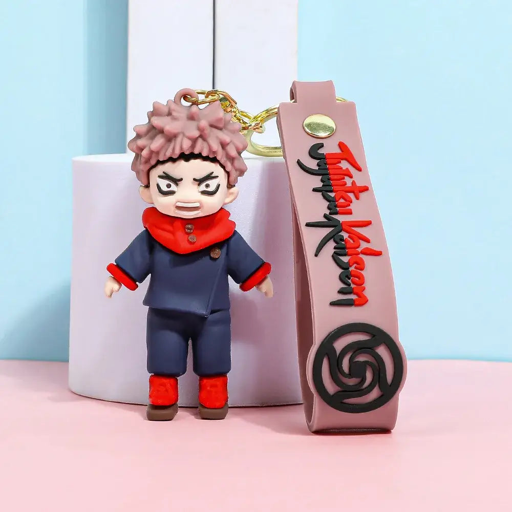 Jujutsu Kaisen Gojo Satoru Plush Keychain – Backpack Charm