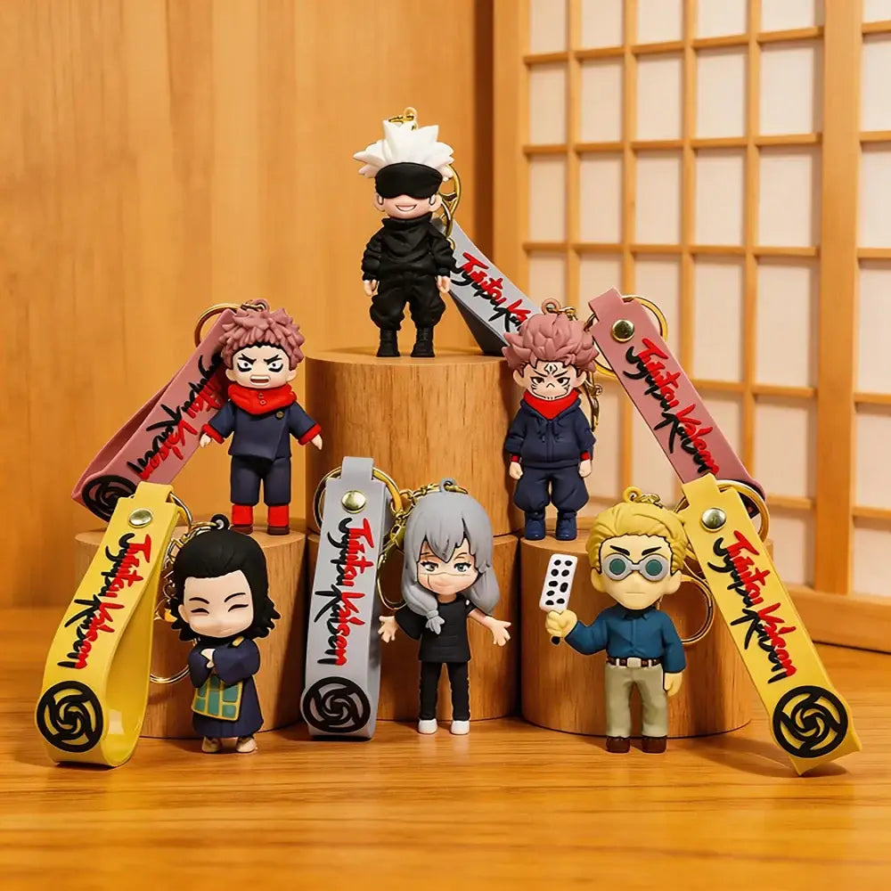 Jujutsu Kaisen Gojo Satoru Plush Keychain – Backpack Charm