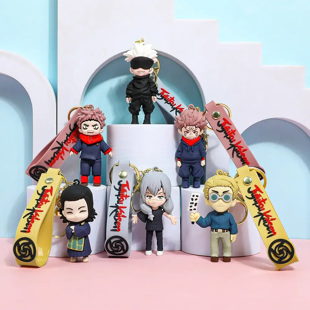 Jujutsu Kaisen Gojo Satoru Plush Keychain – Backpack Charm