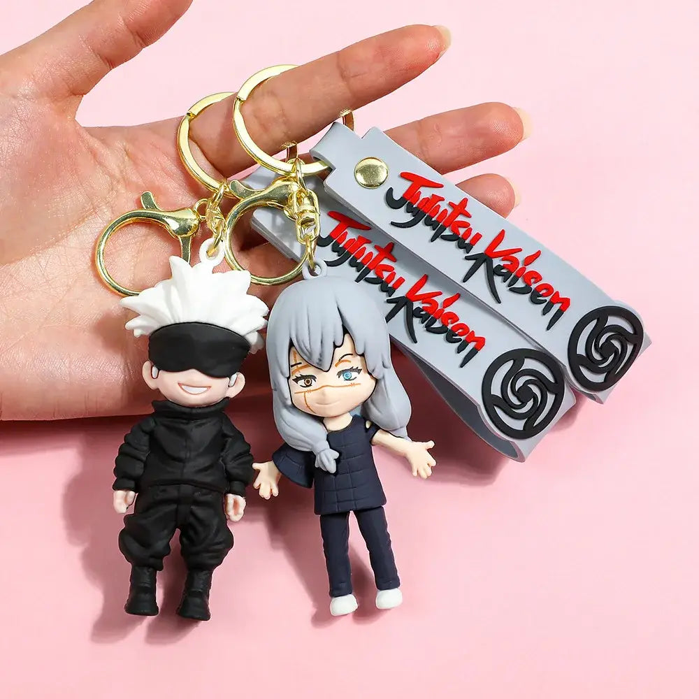 Jujutsu Kaisen Gojo Satoru Plush Keychain – Backpack Charm