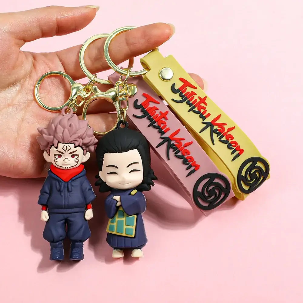Jujutsu Kaisen Gojo Satoru Plush Keychain – Backpack Charm