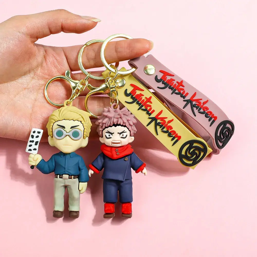 Jujutsu Kaisen Gojo Satoru Plush Keychain – Backpack Charm