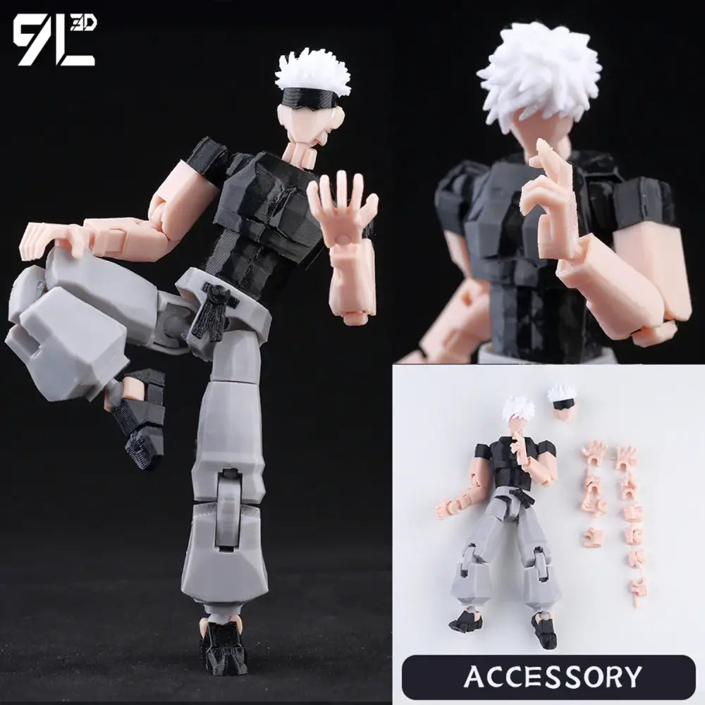 Jujutsu Kaisen Itadori Figure – Multi-Jointed Movable