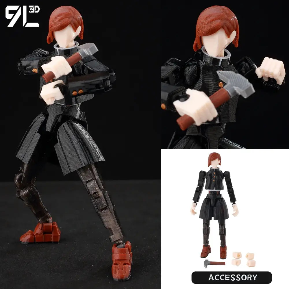 Jujutsu Kaisen Itadori Figure – Multi-Jointed Movable